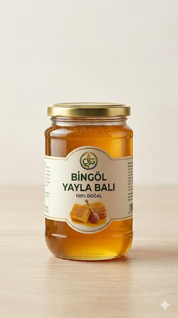 Bingöl Yayla Süzme Bal - 1 Kg